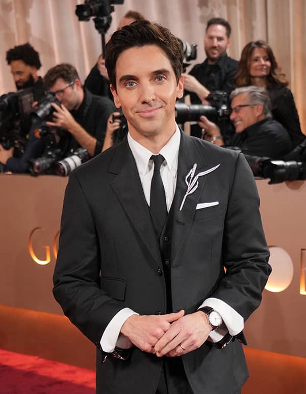 Пол У. Даунс на церемонии вручения премии &laquo;Золотой глобус&raquo; 2026 года