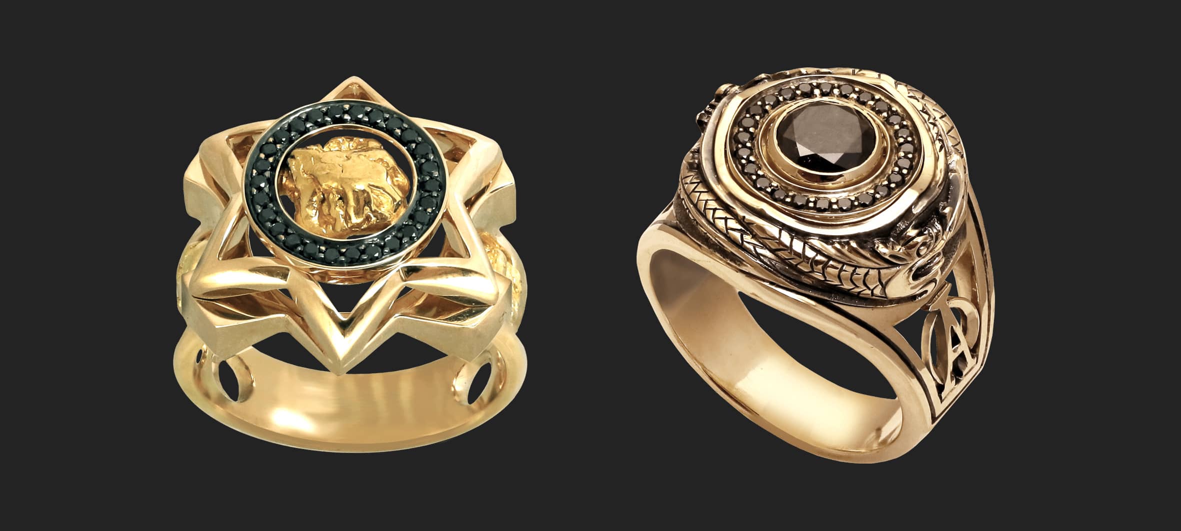 Коллекция мужских перстней «Разные Люди»