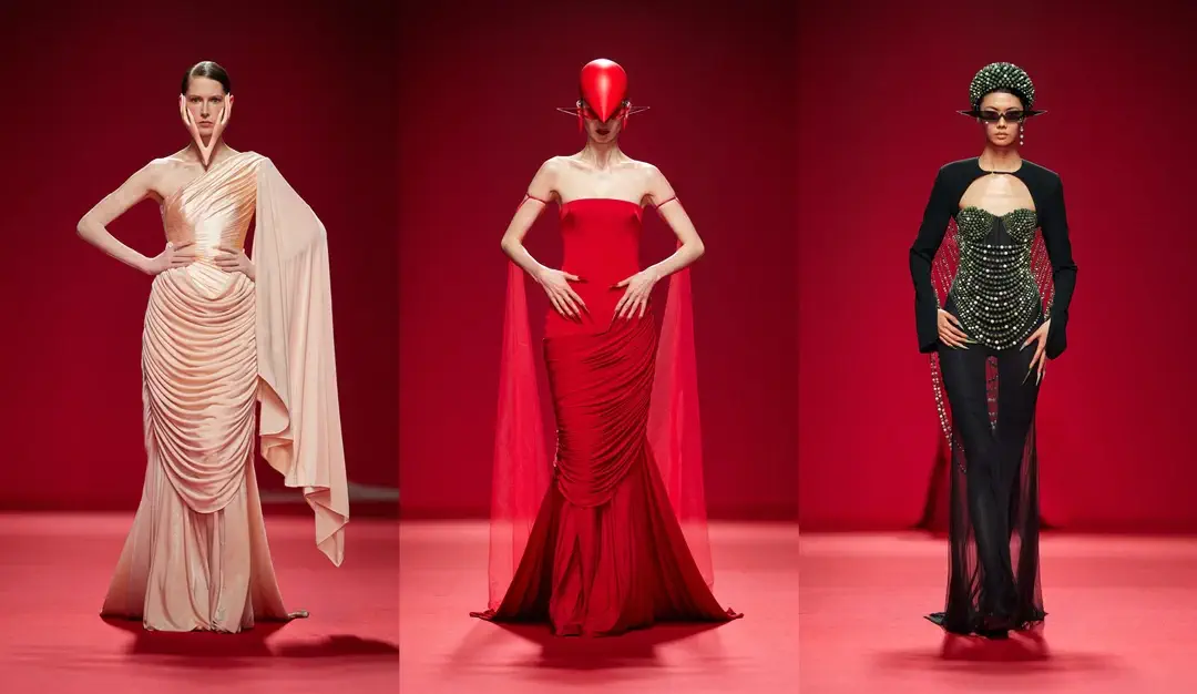 Украшения из лабораторно выращенных камней на показе Роберта Вуна весна–лето 2026