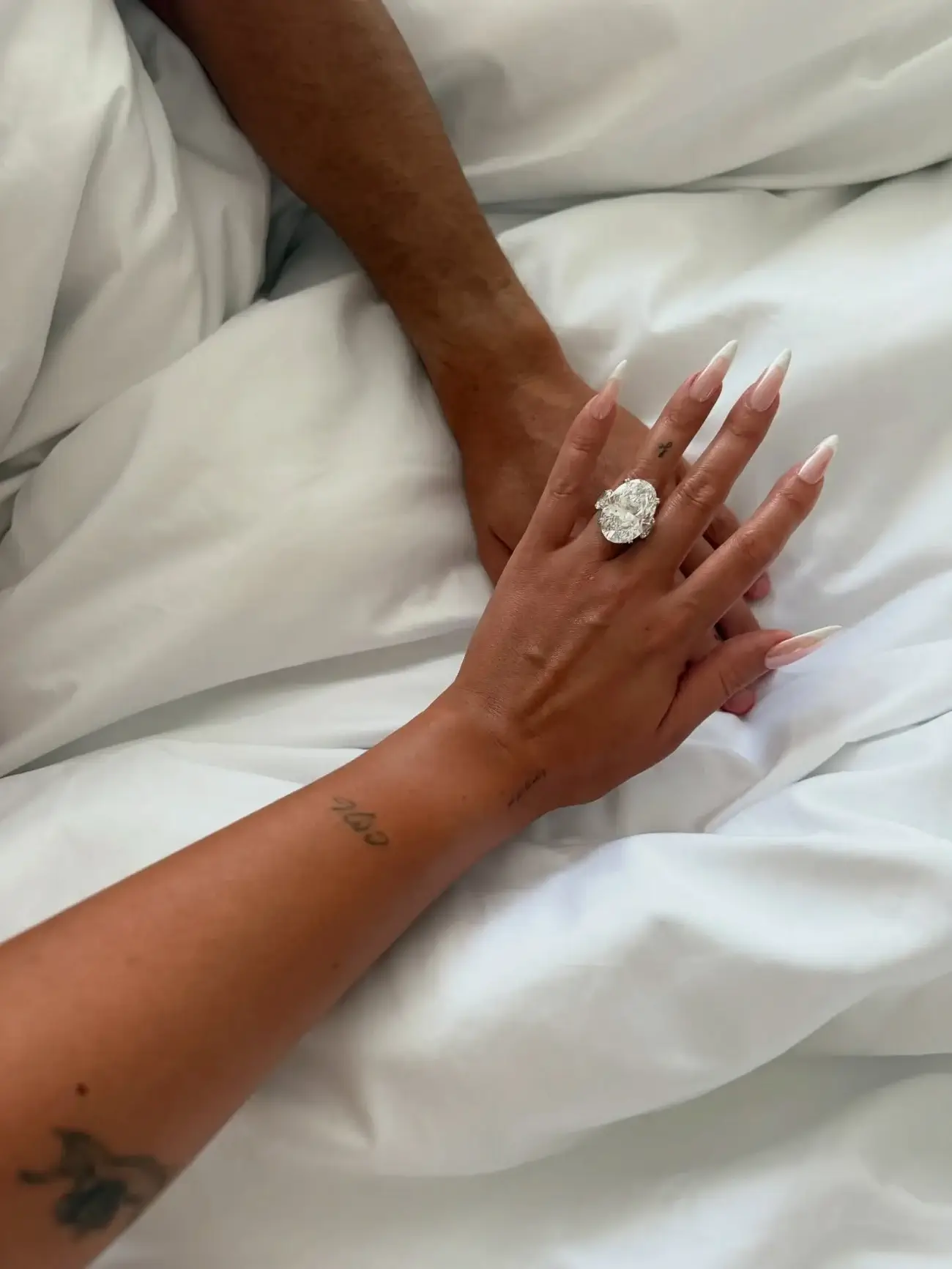 Помолвочное кольце Джорджины Родригес от Криштиану Роналдо