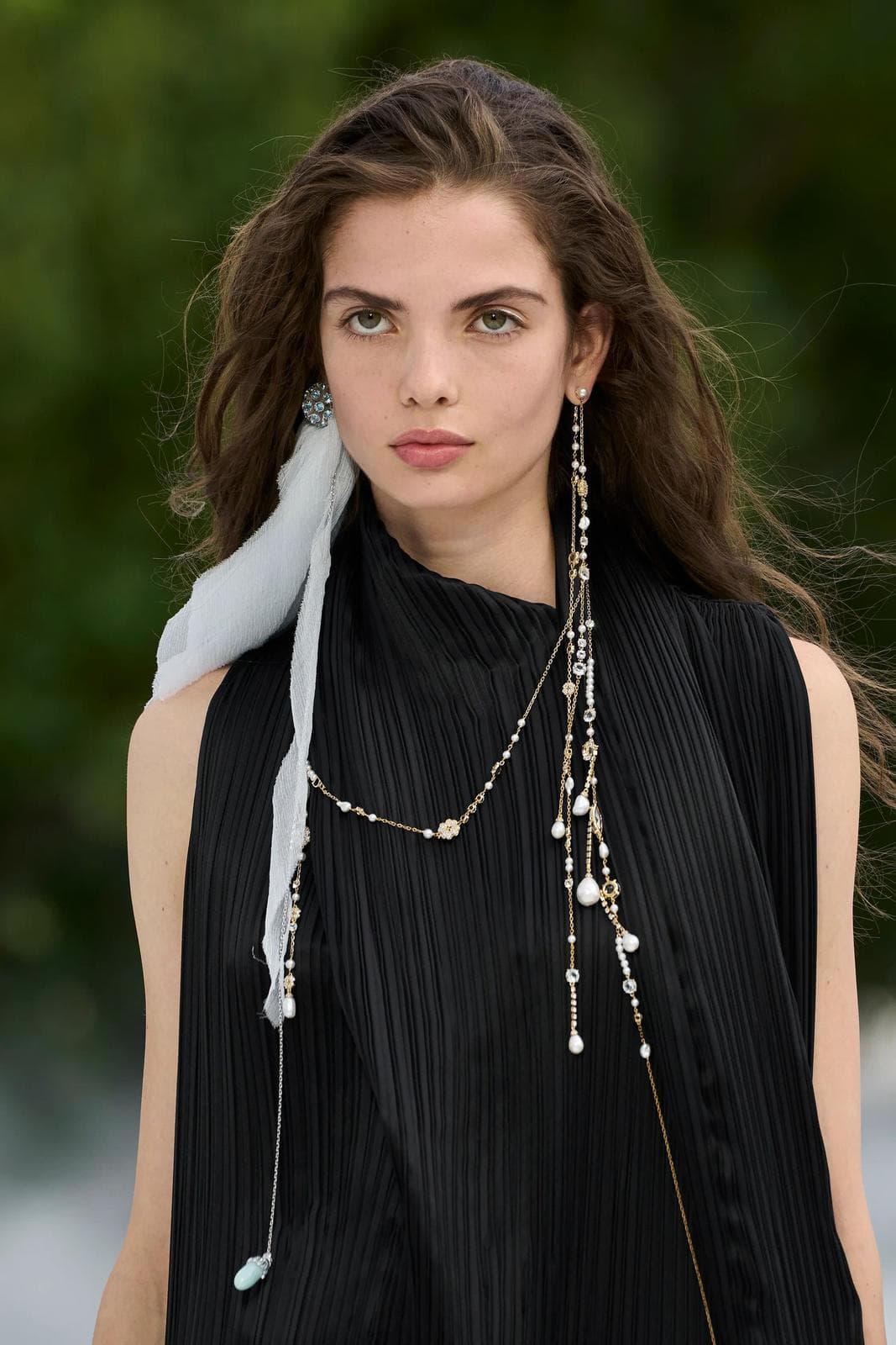 Жемчужные украшения Dior в коллекции весна-лето 2027