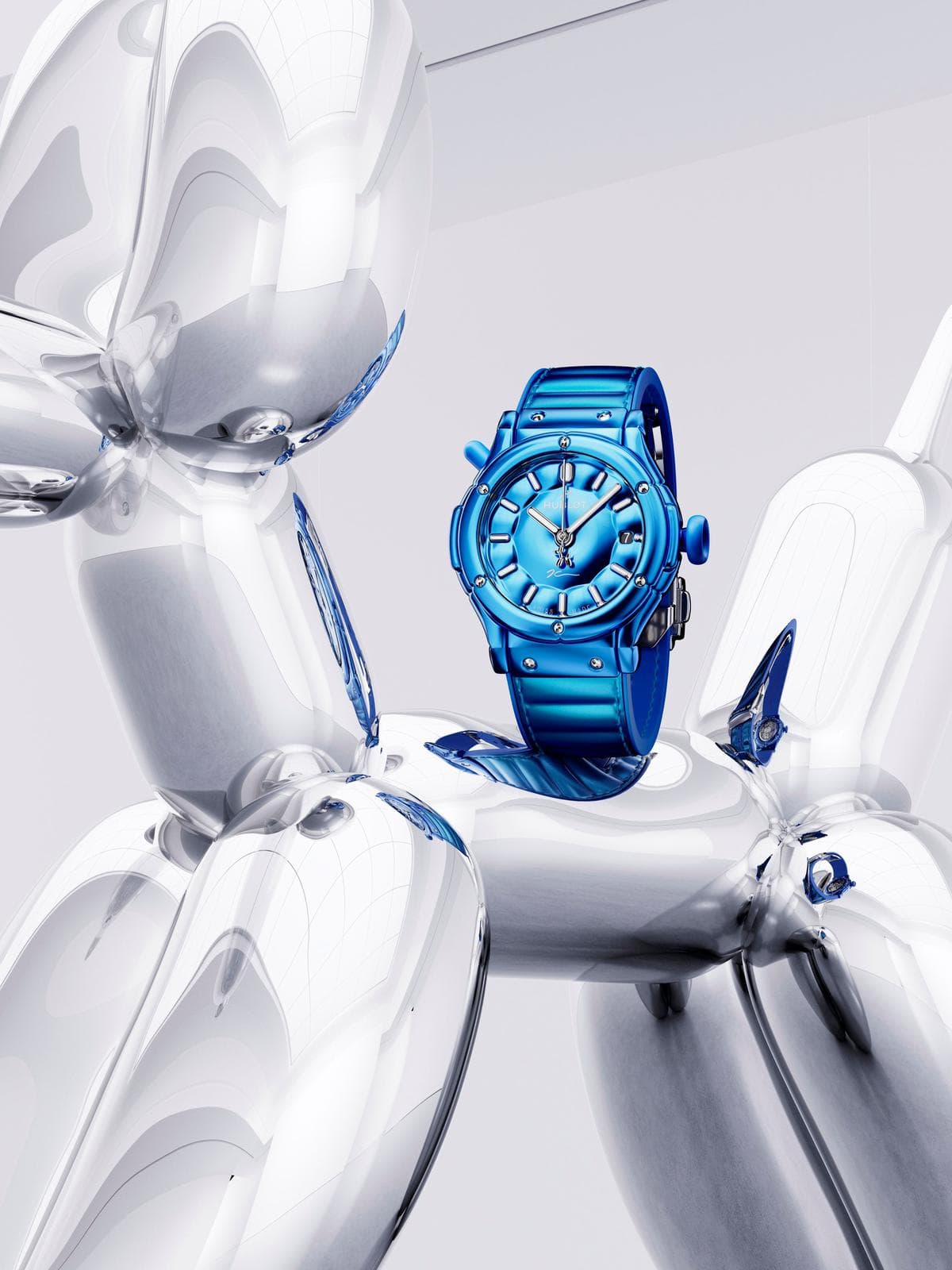Джефф Кунс и Hublot представили часы Classic Fusion Balloon Dog